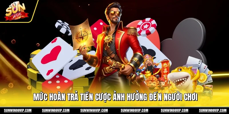 Mức hoàn trả tiền cược ảnh hưởng đến người chơi