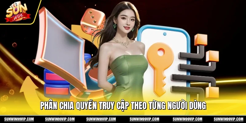 Phân chia quyền truy cập theo từng người dùng